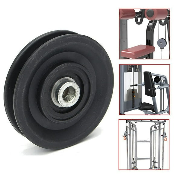 3.5'' Nylon Bearing Fitness Pulley Wheel Cable Gym Equipment