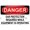 Warning Sign 6, variant on Metal Sign Decor Danger CONTROLLED ACCESS ZONE AUTHORIZED PERSONNEL ONLY - 8"x12" Sign for Office Enterprise, Safety Equipment Warning, Restricted Area