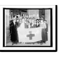 thumbnail image 2 of Historic Framed Print, Gov't Hotels group, Red Cross class - 2, 17-7/8" x 21-7/8", 2 of 9