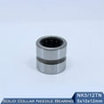 thumbnail image 3 of NK5/12TN Needle Roller Bearing 5x10x12mm  Solid Collar Needle Roller Bearings Without Inner Ring NK5/12 TN NK512 TAF051012, 3 of 6