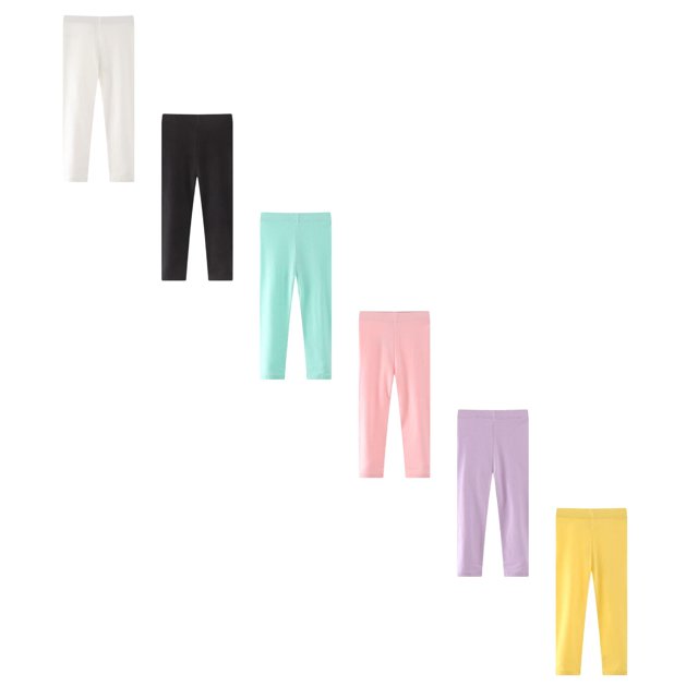 WEAIXIMIUNG Multiple Girls' Autumn Style Leggings Pants Solid Elastic Children's Pants Baby's Winter Pants 90