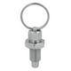thumbnail image 1 of Émbolo de índice duradero M6/M8/M10/M12/ con pasador de bloqueo con resorte de tracción de anillo Unido Acero inoxidable M10-6 Baoblaze Émbolo de extracción de anillo, 1 of 7