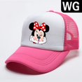 thumbnail image 1 of Gorra de béisbol de Mickey Mouse de Disney, sombrero de Minnie Mouse de dibujos animados para niños, gorra de sol ajustable para niños y niñas, regalos de moda hola suerte  unisex, 1 of 2