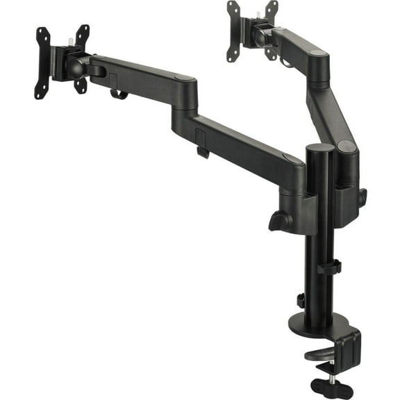 SIIG 14" to 30" Dual Arm Articulating Monitor Desk Mount CEMT3E11S1
