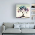thumbnail image 2 of Canvas Wall Art - Sasha 'The Test Dream' Wall Art for Living Room, Bedroom, or Office Décor by Trademark Fine Art - 18 x 18 Inches, 2 of 4