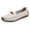 Beige, variant on ZTTD Slip On Women Comfort Walking Hollow Out Flat Loafers Casual Shoes Driving Loafers Walking Shoes for Women