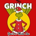 thumbnail image 2 of Boy's Dr. Seuss Christmas Grinch You're a Mean One  Graphic T-Shirt, 2 of 4