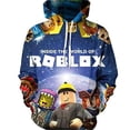 thumbnail image 2 of ROBLOX-suéter con capucha y estampado Digital para hombre y niño, suéter de moda para pareja, regalos de moda, nuevo, 2 of 4
