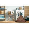 thumbnail image 2 of Ahgly Company Machine Washable Indoor Rectangle Traditional Tiger Orange Brown Area Rugs, 2' x 5', 2 of 7