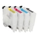 thumbnail image 5 of Ink Cartridges Compatible Refill Replacement With Permanent Chip 4 Colors for Inkjet Printer LC563, 5 of 5