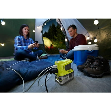 RYOBI 150-Watt Powered Inverter Generator for 18-Volt Battery