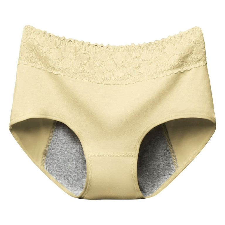 Jockey Underwear Women,Period Underwear Menstrual Period Panties Leak-Proof Organic  Cotton Protective Briefs(XL,C) 