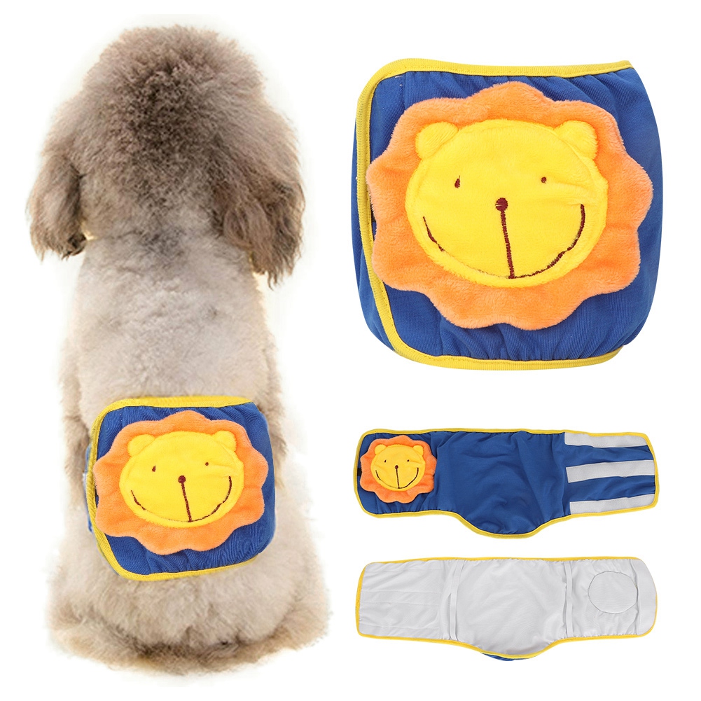 LYUMO Male Dog Puppy Belly Wraps Belt Diaper Nappy Sanitary