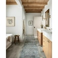 thumbnail image 3 of Amber Lewis x Loloi Billie Collection BIL-05 Denim/Blush 5' x 7'6" Area Rug, 3 of 8