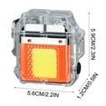 thumbnail image 3 of Rechargeable Windproof Lighter with USB-C Charging & Flashlight for Camping, Candles, and Outdoor Use, 3 of 7