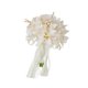 thumbnail image 4 of Ramo de boda para novia, flores artificiales realistas y románticas de champán para aniversario de boda, 4 of 9