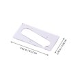 thumbnail image 2 of MIANGASTORE Professional Electric Guitar Conversion Pickup Mounting Ring Protective (Silver), 2 of 6