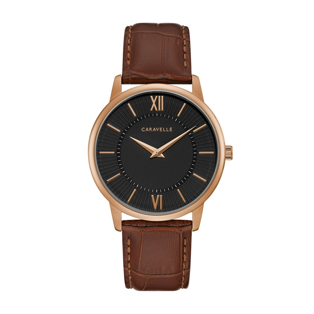CARAVELLE Designed by Bulova Caravelle Designed by Bulova Men's Brown