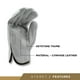 thumbnail image 2 of Guantes de trabajo ATERET de piel de vacuno, talla XL, 12 pares, 2 of 6