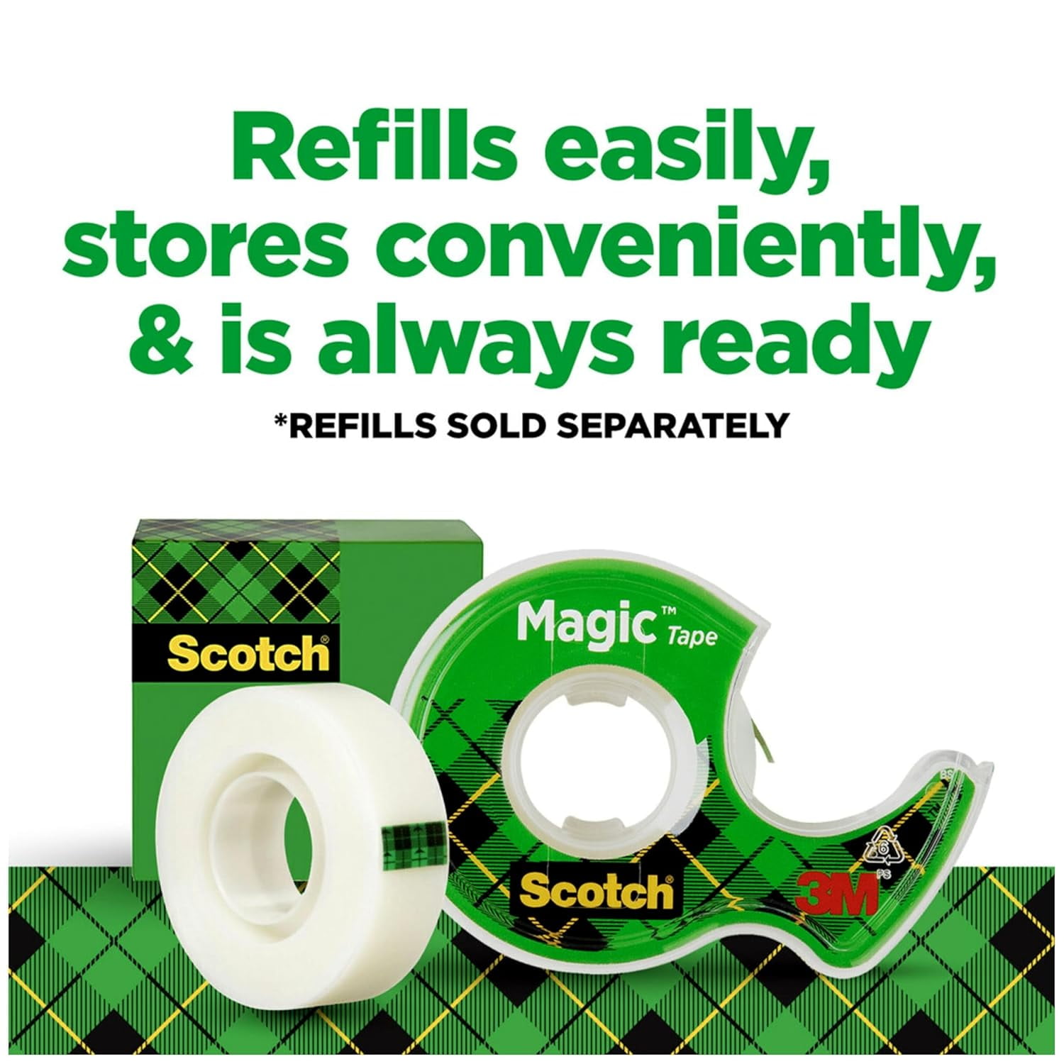 Scotch Magic Tape Rolls, Size: 3/4 X 300 Inches - 3 Ea, 6 Pack