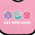 thumbnail image 4 of Inktastic Field Hockey Sports Team Coach Girls Baby Bib, 4 of 4