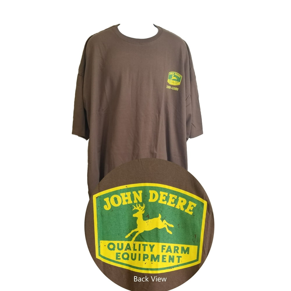 john deere button shirt