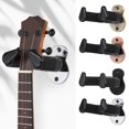 AQCW Guitar Wall Mount Hanger Automatic Locking Metal Hook Guitar