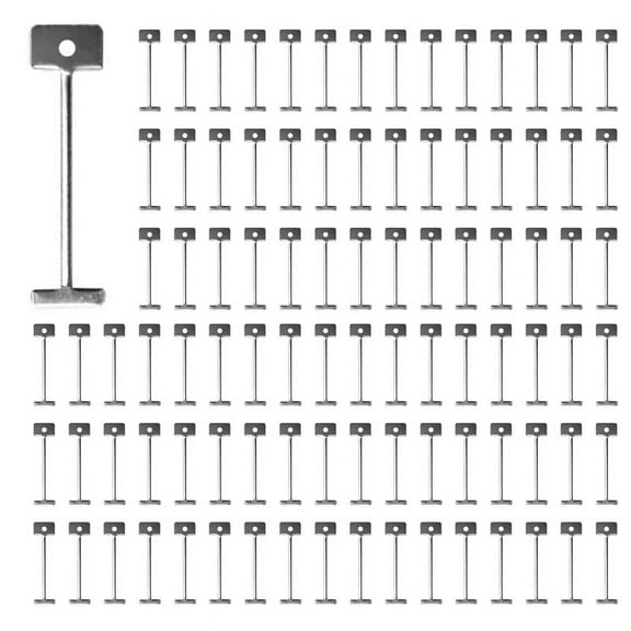 1000Pcs Tile Leveling System for Tile Laying Reusable Steel Needles Flooring Replaceable Pin Tiling Construction Tools
