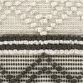 thumbnail image 3 of Surya Anders ADR-002 20 x 20" Square Cotton Pillow Kit in Charcoal/Cream/Beige, 3 of 4