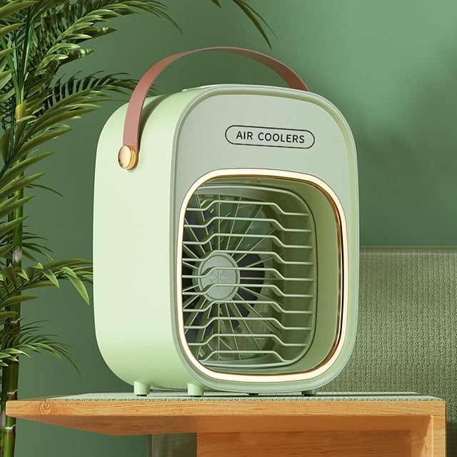 Usb Rechargeable Mini Fan, Portable Desk Cooler With Adjustable Speed Settings, for Home Office Use, B