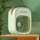 thumbnail image 1 of YiJuHui Portable USB Rechargeable Mini Desk Fan with Handle, 3 Speeds Quiet Personal Fan for Office Home Travel, Rechargeable Battery Operated Small Fan, Desktop Cooling Fan with Strong Airflow, 1 of 9