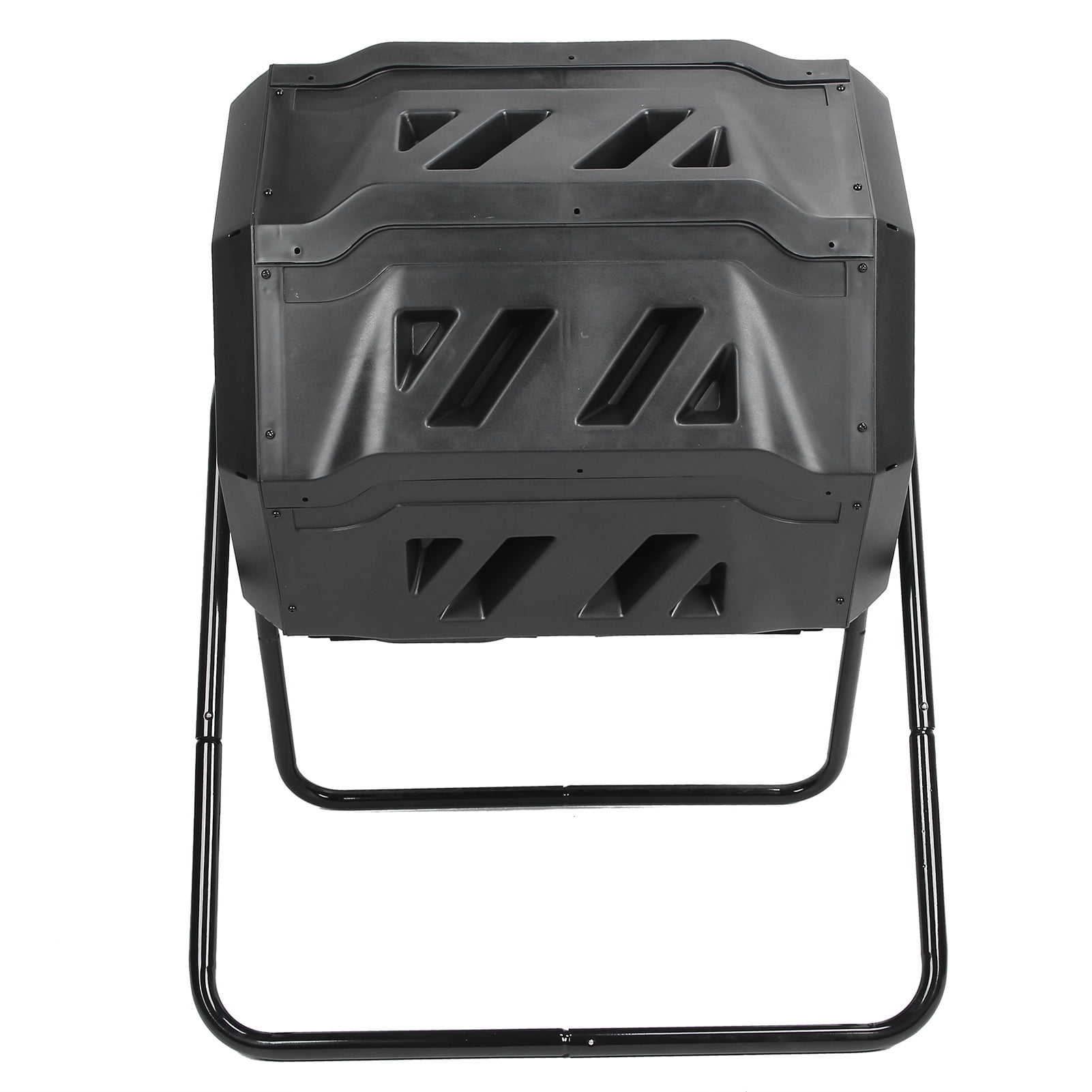 Gobelet à Compost, Bac à Compost Rotatif en Plastique PP à Double Compartiment Résistant aux Intempéries pour la Maison