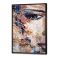 thumbnail image 1 of Designart Portrait Of A Young Woman IV FLOAT FRAME WALL ART, 1 of 4