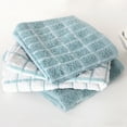 thumbnail image 6 of RITZ Terry Check Kitchen Towel Set, 3-Pack, 15" x 25", Dew, 6 of 6