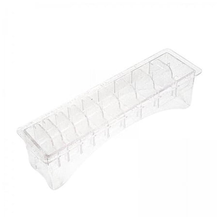 DOLITY 2X Universal Storage Box Hair Tools Supplies Transparent for Barber