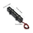 thumbnail image 4 of Pastilla de Bajo de Jazz ANGGREK Negro Abierto, 4 of 8