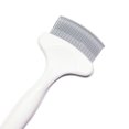 thumbnail image 2 of UPGRATOR Pet Grooming Comb 1Pack Abs Material Cat Knotting Comb With Elastic Pins For Daily Care White 6.3In, 2 of 8