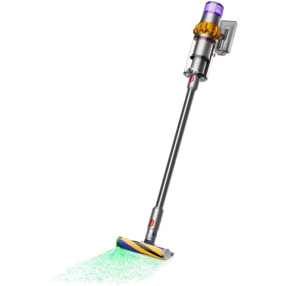 Aspiradora Inalámbrica Dyson V15 Detect Extra con 10 Accesorios – Amarillo/Níquel