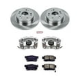 thumbnail image 2 of PowerStop Rear Stock Replacement Brake Pad and Rotor Kit with Calipers Fits: ACURA Select Models KCOE3128A, 2 of 5