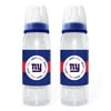 NFL Baby Fanatic Baby Bottle, 2pk, New York Giants
