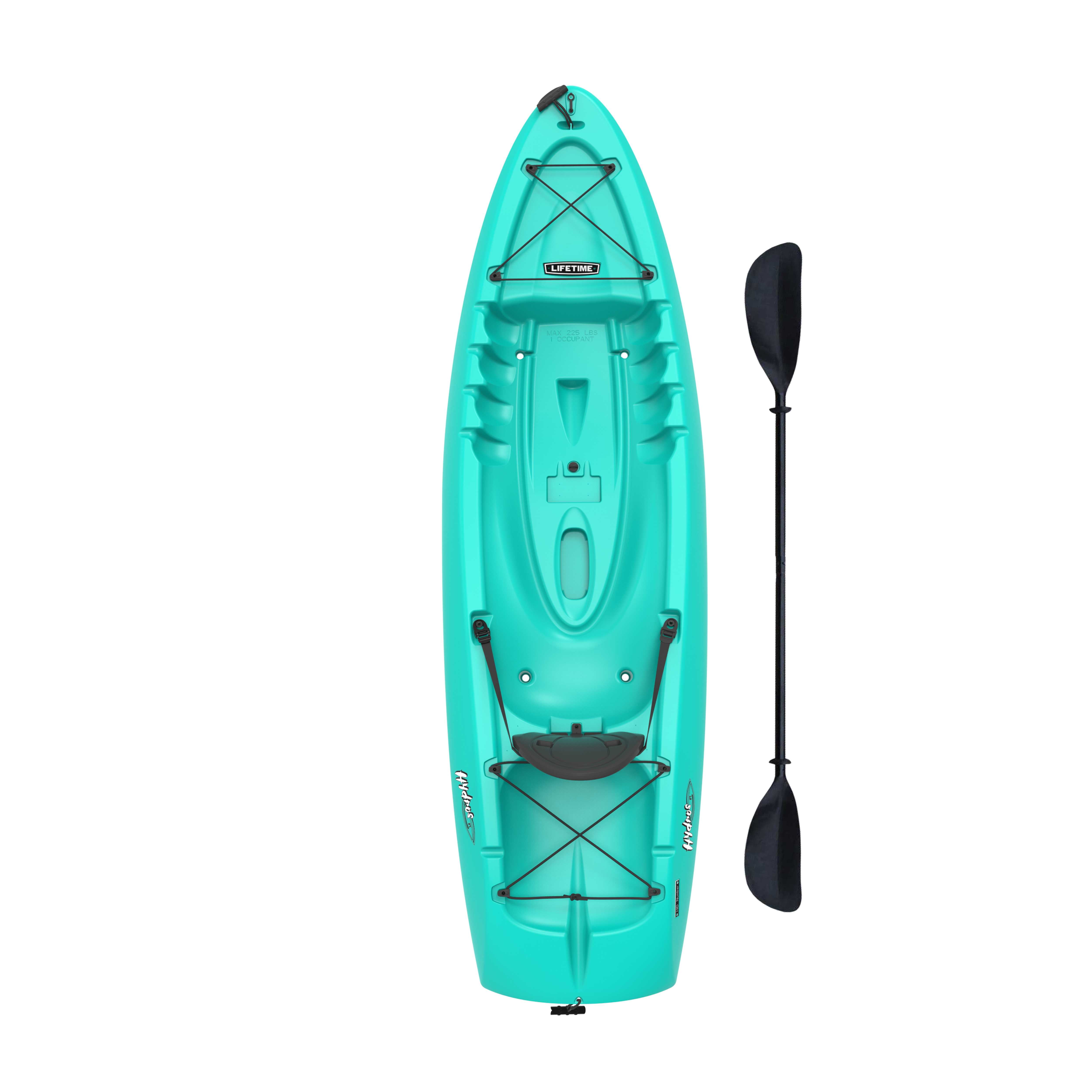 Lifetime Hydros 8 ft 5 in SitOnTop Kayak (Paddle Included), 90935