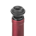 thumbnail image 2 of Bomba para Botella de Vino Final Touch con 2 Tapones Negra, 2 of 7