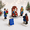 51, variant on Miniature Holiday Scene Figurine Set 51 Count Polyresin Christmas Village Decoration
