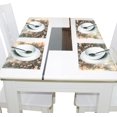 thumbnail image 4 of Ryvnso Placemats Set of 4 Flowers on Wall Dining Mats Heat-Resistant Non-Slip Washable Table Mat, 4 of 8
