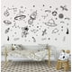 thumbnail image 3 of Adhesivos de pared YOYOU ART HOME con tema del espacio exterior para niños, 3 of 8