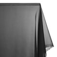 thumbnail image 3 of Polyester Chiffon Sheer Lightweight Breathable (60 Inch) Fabric By The Yard - For Sewing Apparel, Accessories, Décor, & More - Black (10 Yards), 3 of 3