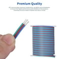 thumbnail image 4 of C-able 22 AWG 3 Conductor Wire for WS2811 WS2812b 3Pin RGB Extension Cable 20m with Spool, 4 of 4
