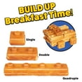 thumbnail image 5 of Waffle Wow! Máquina para Hacer Waffles Eléctrica de Ladrillo para Construir Divertidos Waffles para Construir en Minutos: ¡Edifica Casas, Automóviles y Más!, 5 of 5