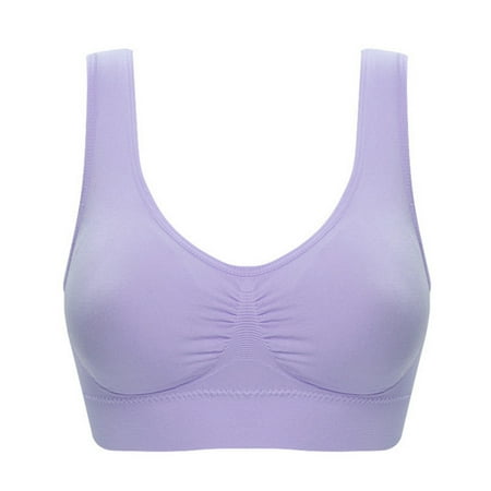 

〖TOTO〗Sports Bras For Women Double Size Bandeau Plus Stretchy Padded Top Women Strapless Removable Bra