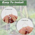 thumbnail image 5 of 200 Pieces Tomato Plant Clips, Climbing Clips, Garden Plastic Clips, For Vegetables, Plants, Tomatoes-white, 5 of 5